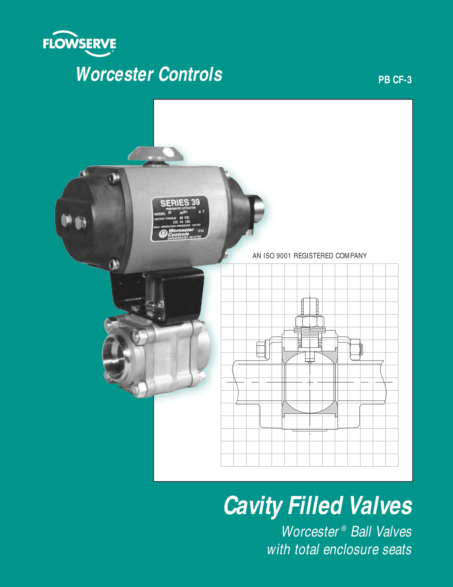 Worcester Controls空腔充填式球阀手册（美洲）