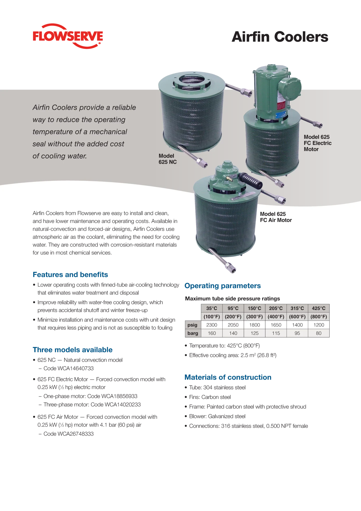 翅片管空气冷却器单页