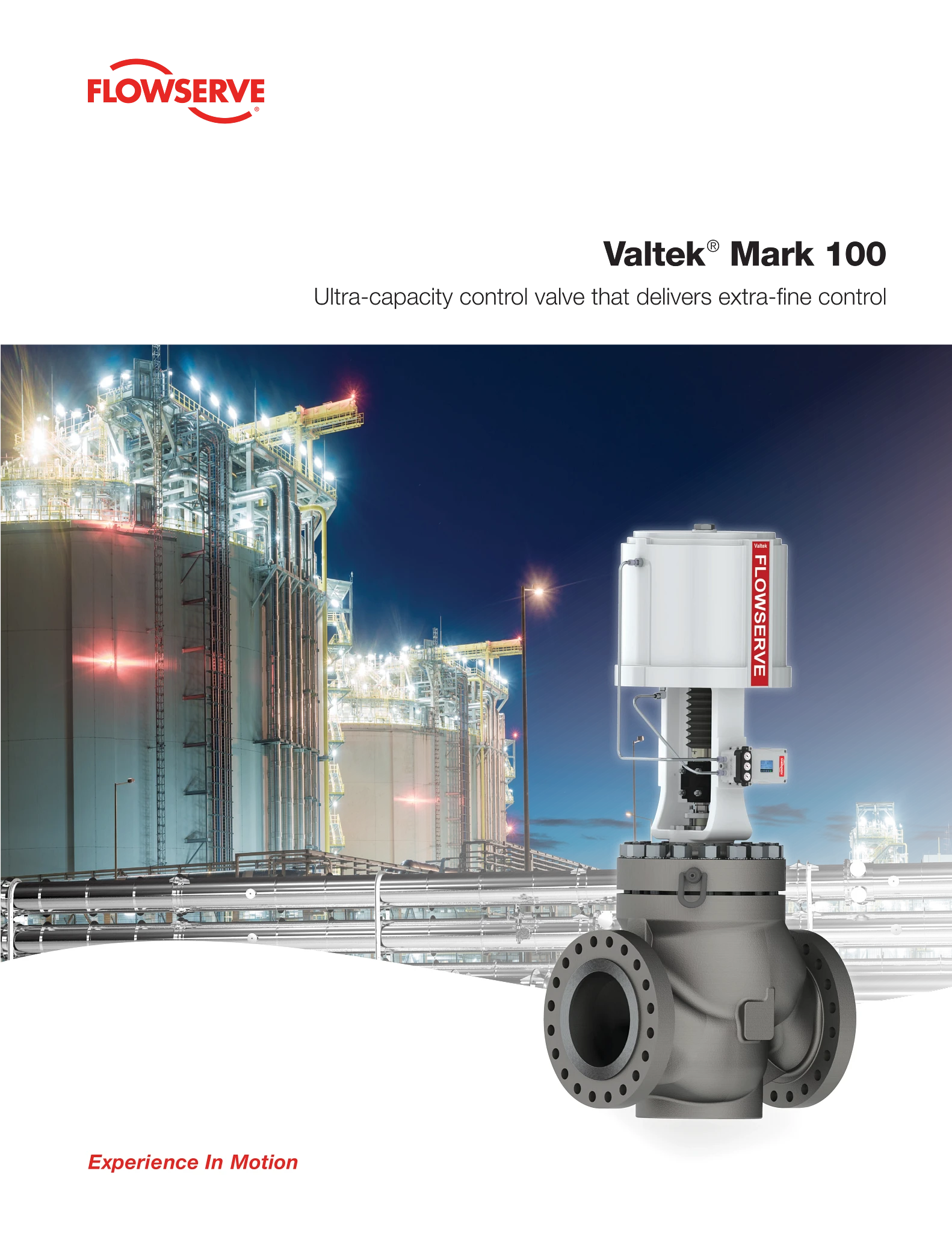 Valtek Mark 100控制阀 - 手册