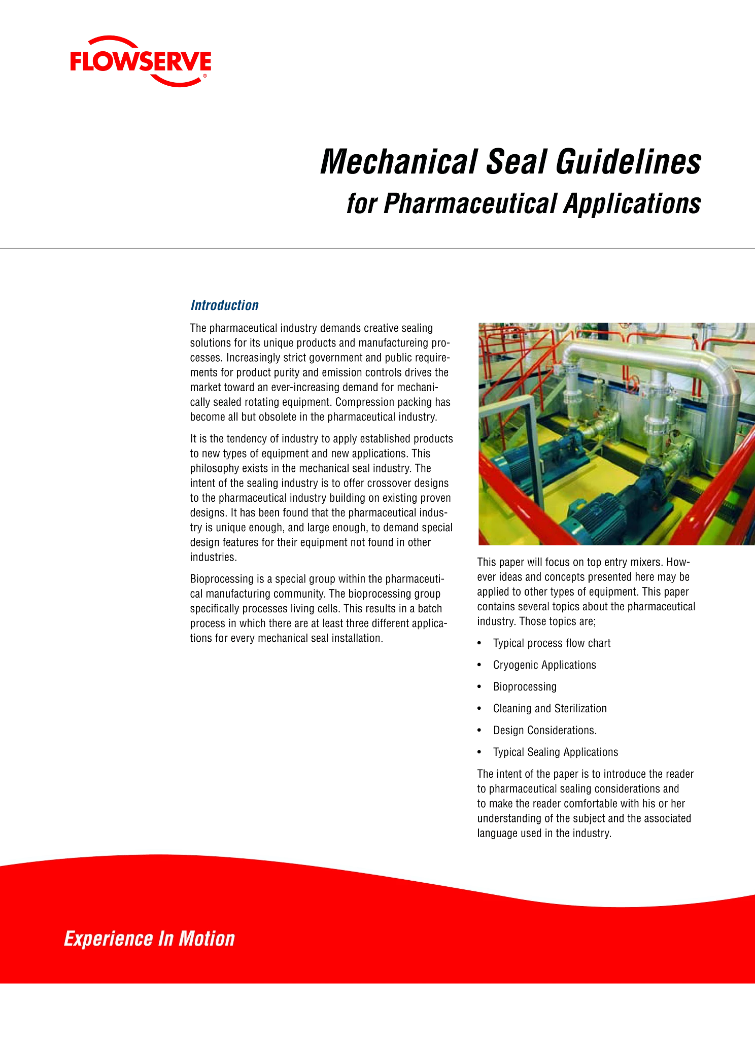 制药场合机械密封指南