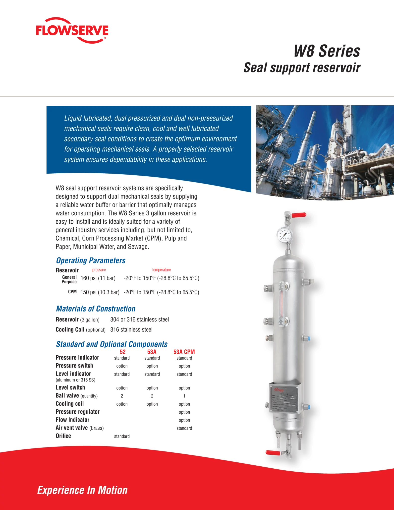 W8系列密封支持储罐