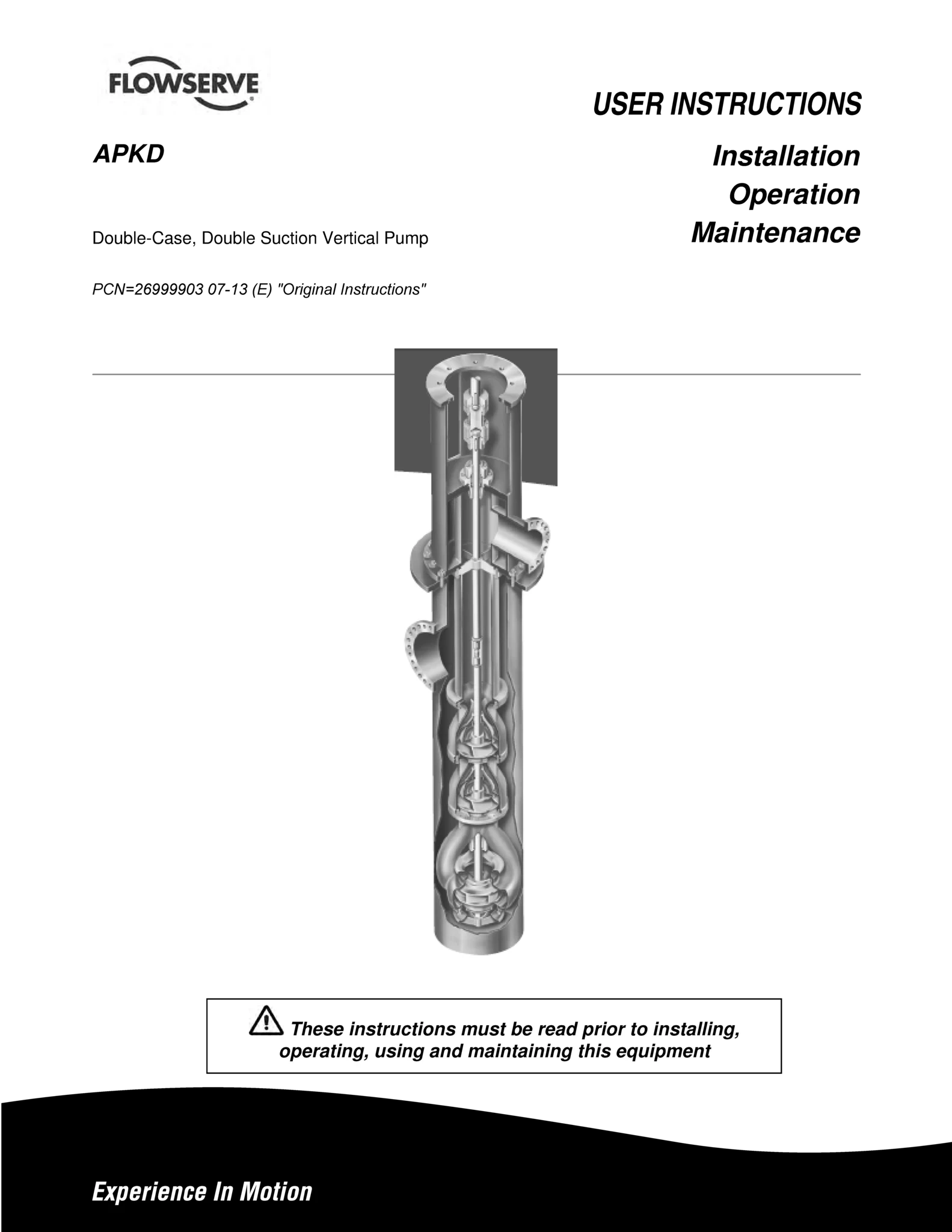 APKD双壳体，立式双吸