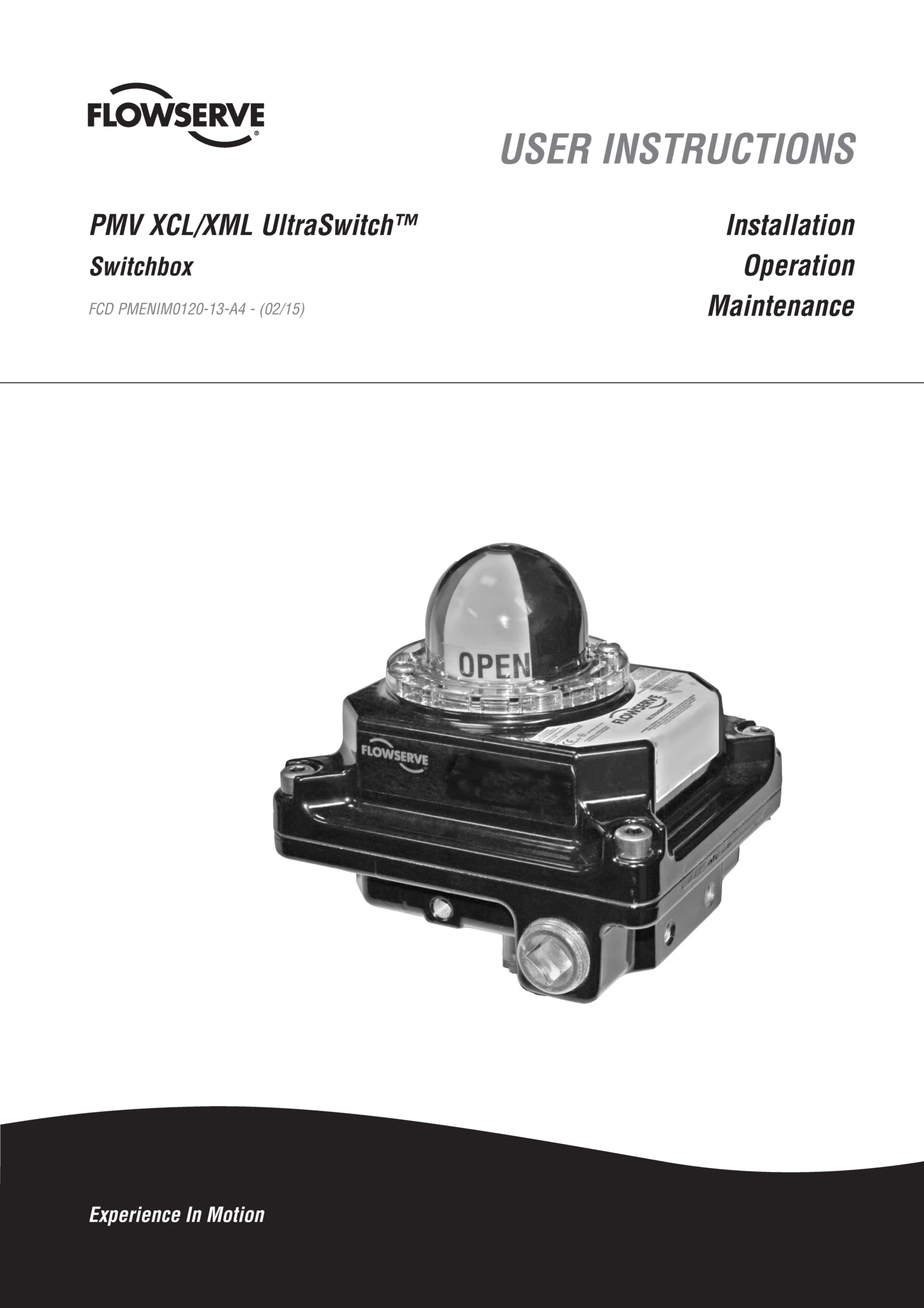 PMV UltraSwitch™ XCL/XML使用说明（IOM）