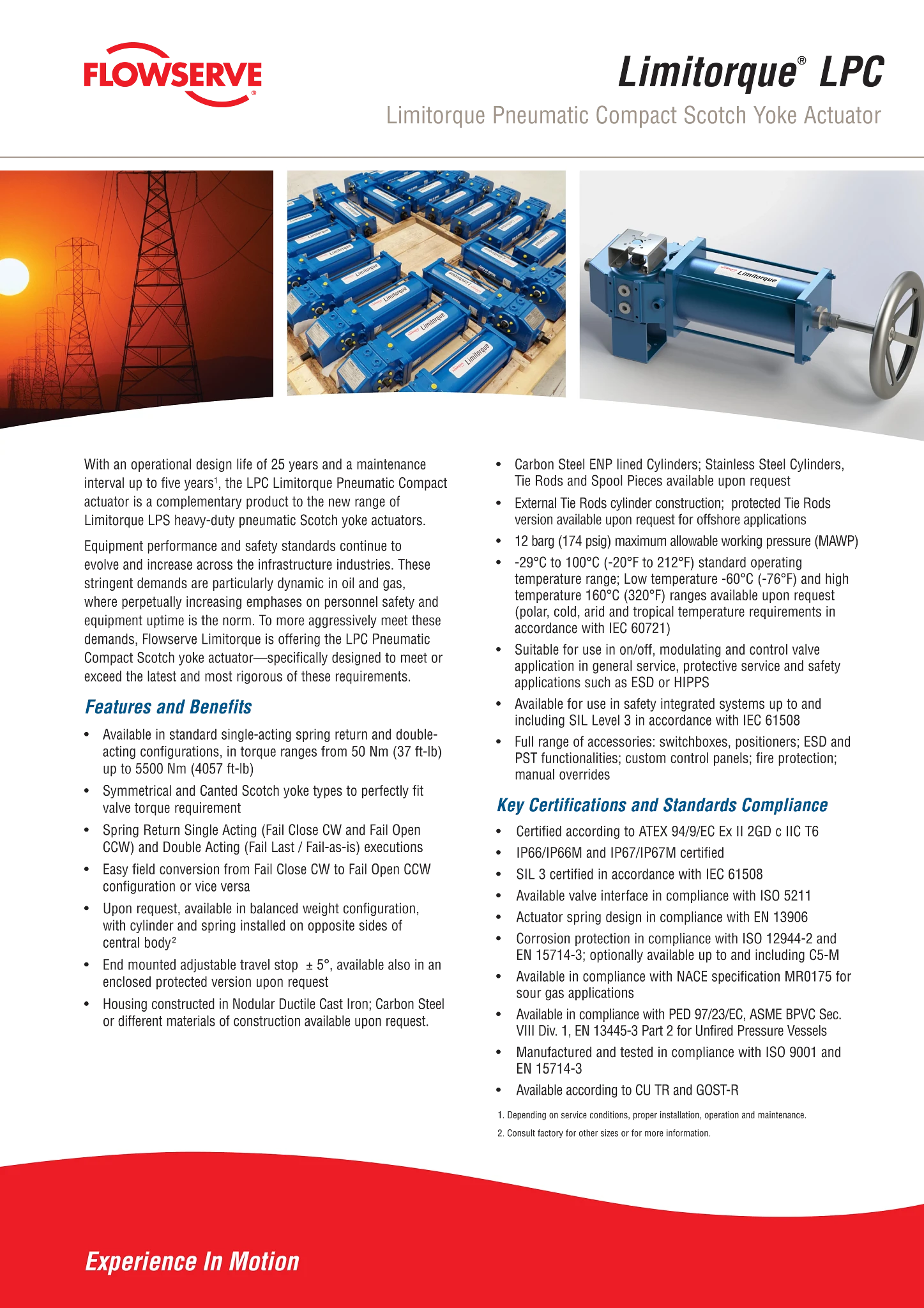 Limitorque LPC 气动阀门执行器手册