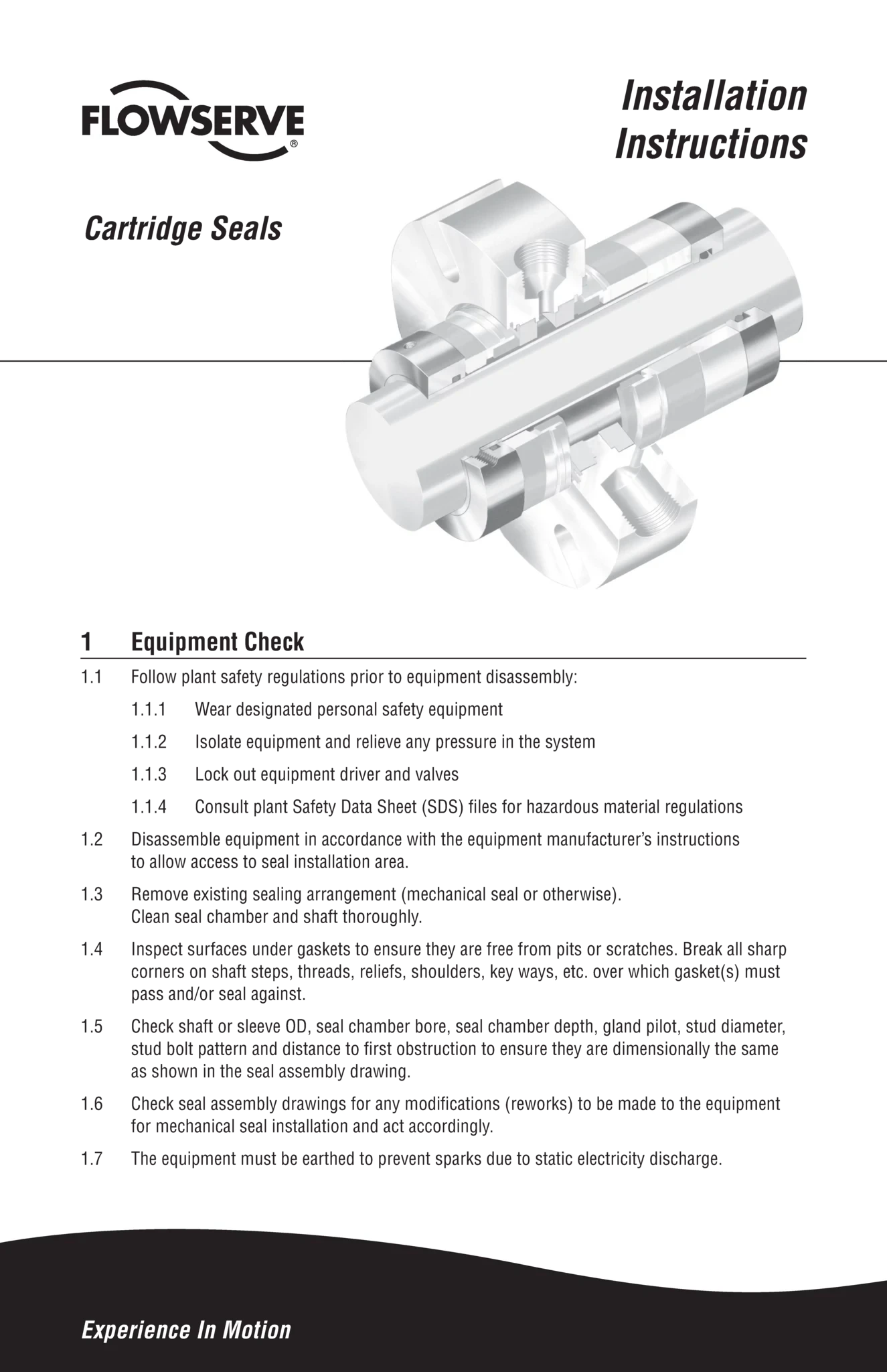 集装式密封安装说明
