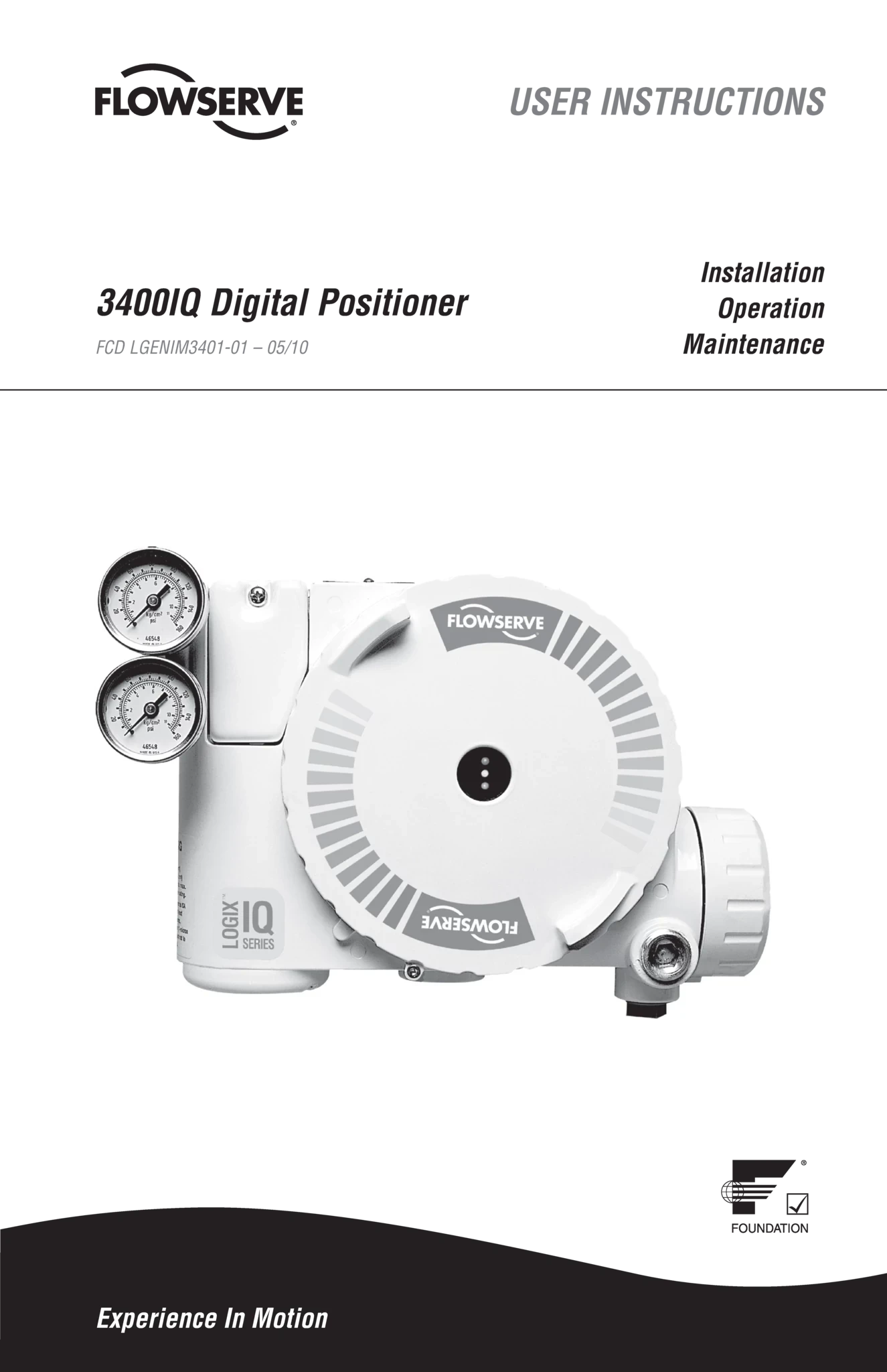 Logix 3400IQ数字定位器使用说明