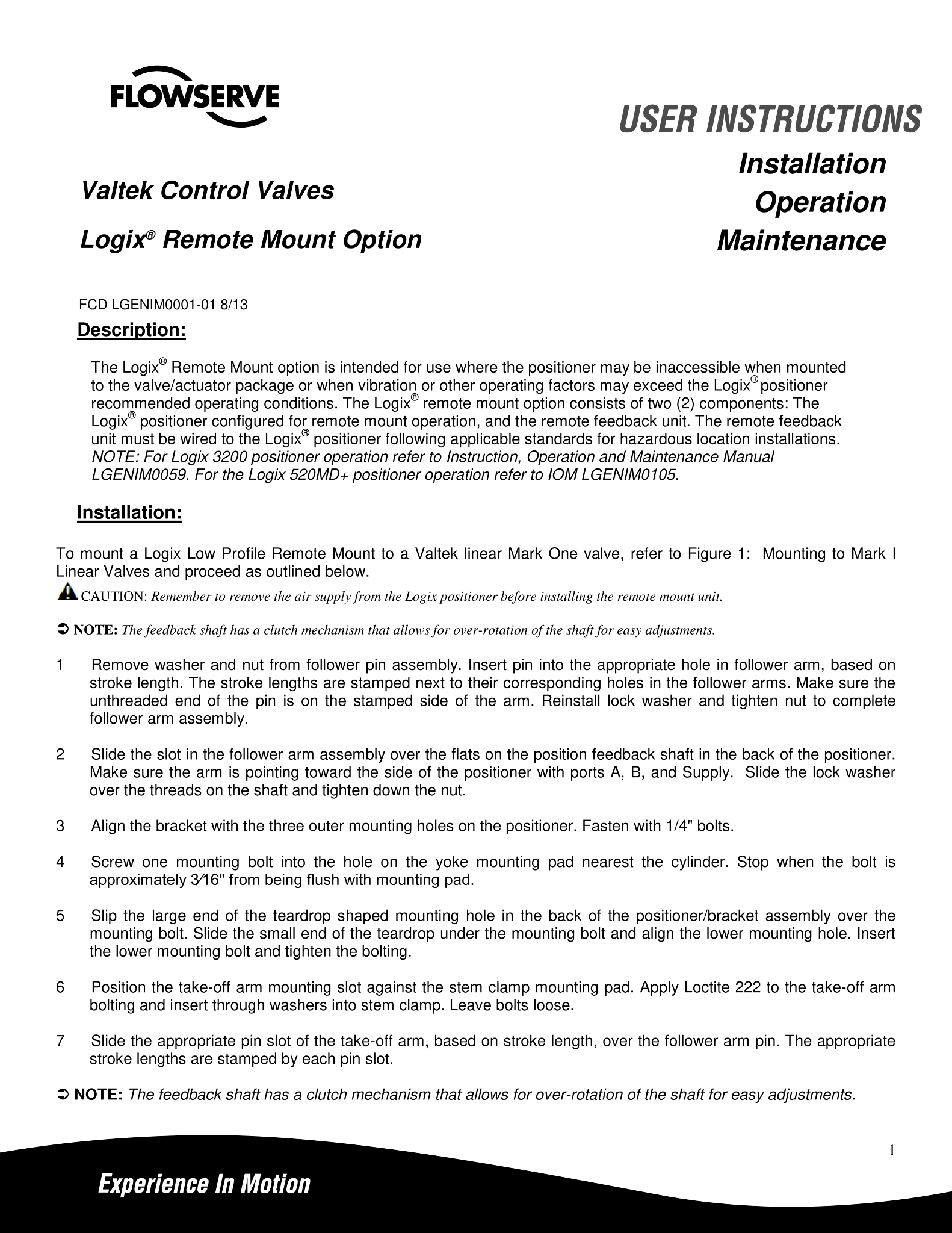Logix 远程安装选件使用说明