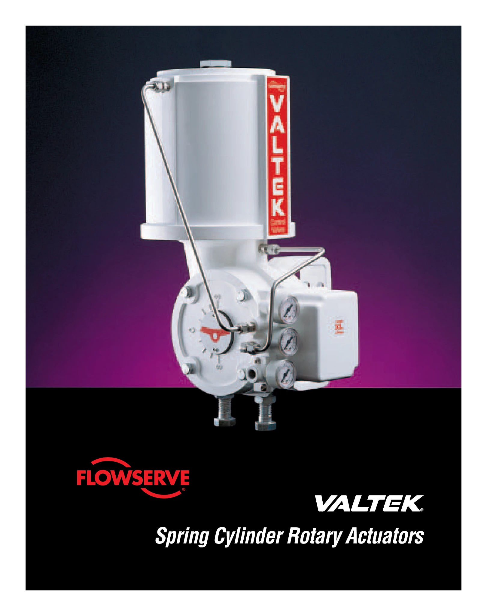 Valtek 弹簧缸旋转执行器手册