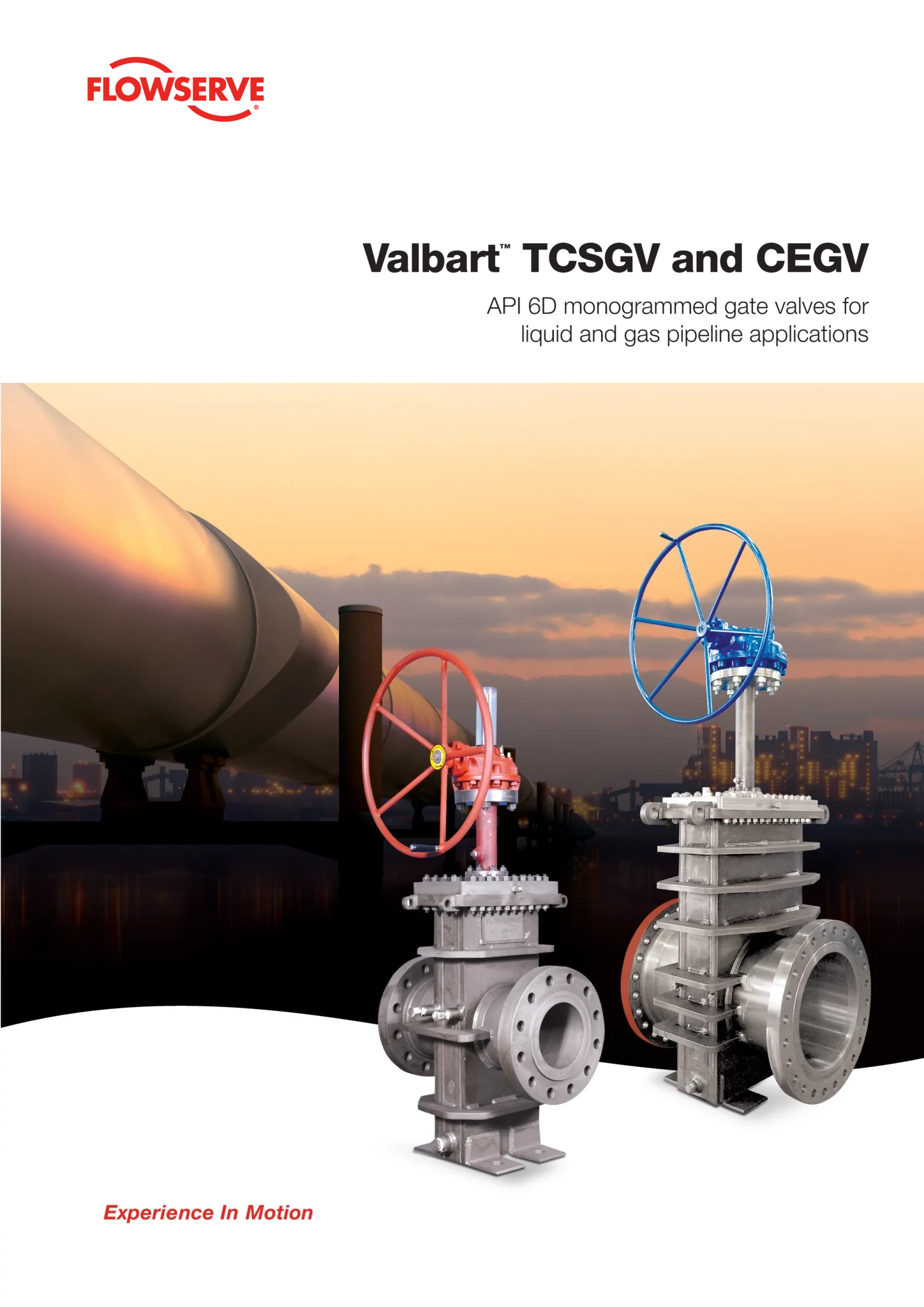 Valbart™ TCSGV与CEGV管道闸阀手册