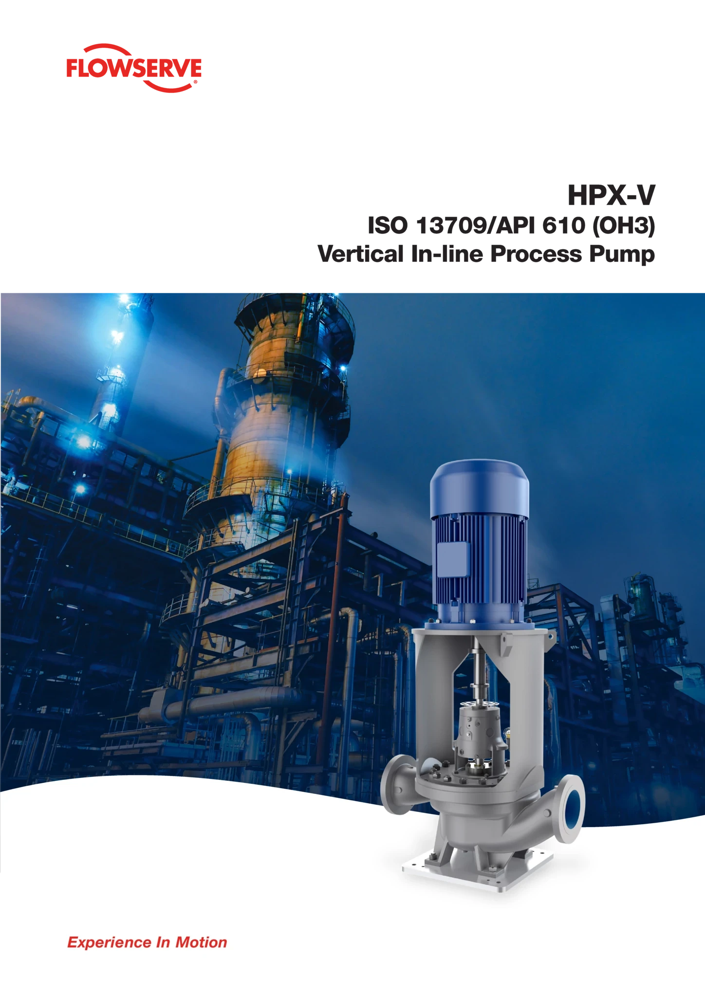 HPX-V ISO 13709/API 610 (OH3)立式直列流程泵手册