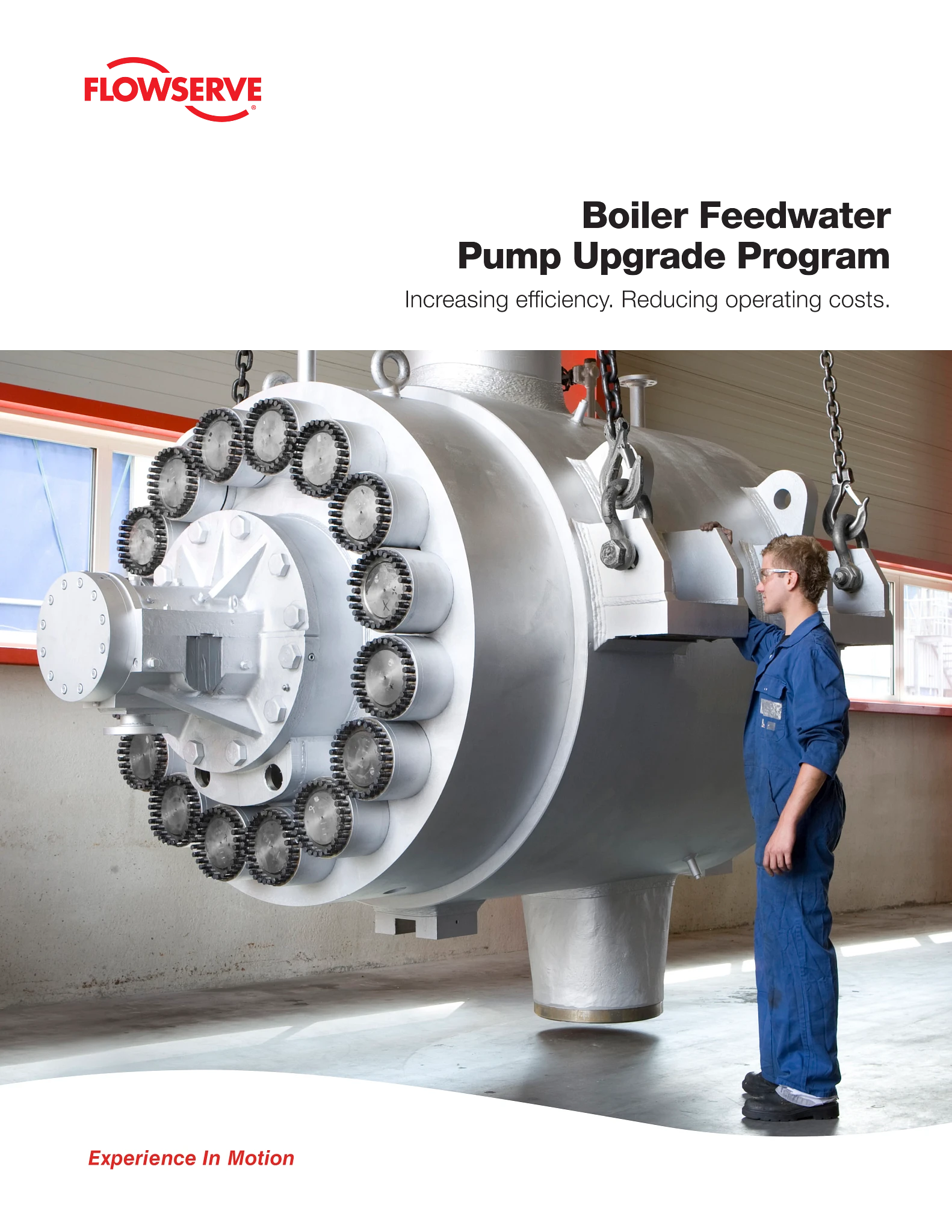 锅炉给水泵升级计划 - 宣传单