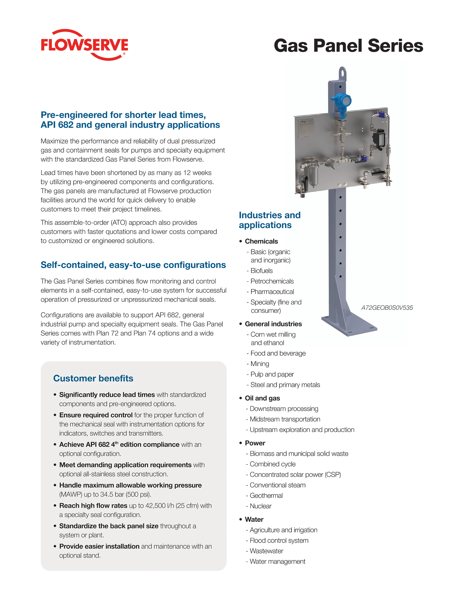 气面板系列 - 宣传单