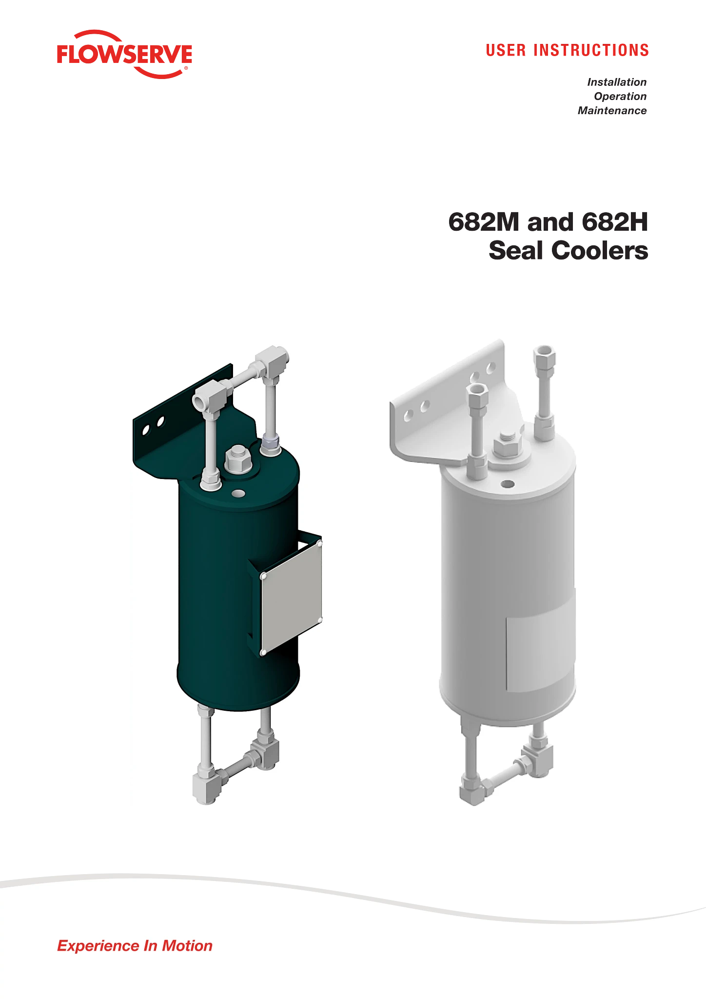 682M和682H密封冷却器的安装、运行和维护 - IOM
