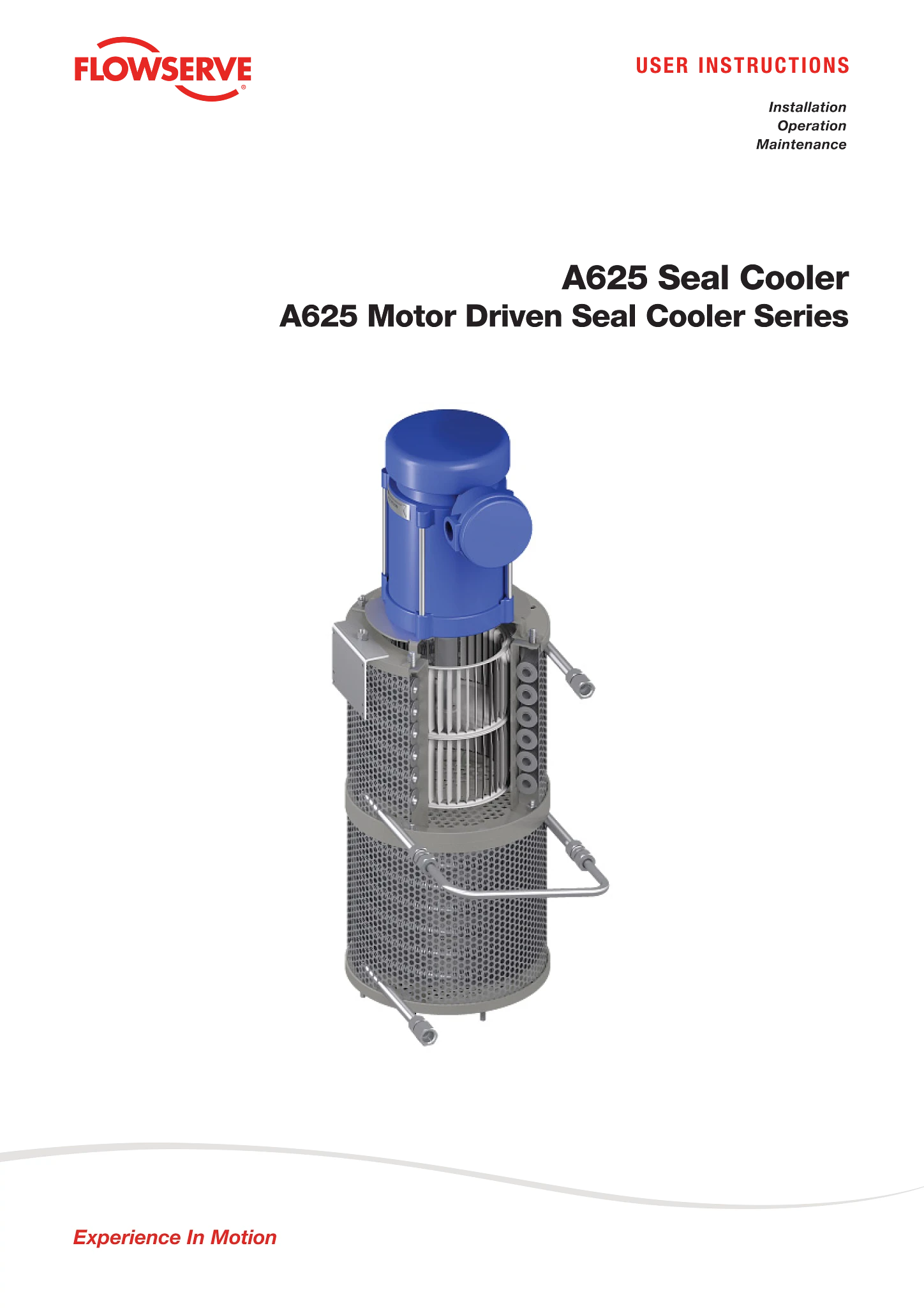 A625​​​​​​​密封冷却器 - IOM